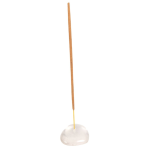 Incense Holder Crystal Clear Quartz Heart with free Palo Santo incense